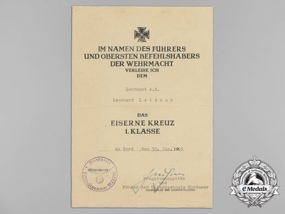 germany,_kriegsmarine._award_documents_signed_by_u-_boat_captain&_kc_with_swords_recipient_reinhard_suhren_bb_0200_1
