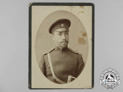 Russia, Imperial. A Studio Photo Of An Imperial Soldier