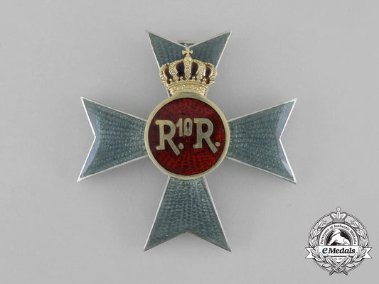 romania,_kingdom._a_cavalry_officer's_seven_years'_service_regimental_badge_bb_1047