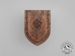 A 1934 Hj & Daf Joint Reichs Occupational Skills Competition Badge