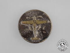 A 1934 Kdf (Strength Through Joy) Erfurt Day Of Flight Badge