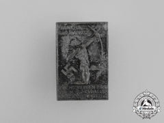 A 1937 National Meeting Of Anti-Aircraft Veterans Badge By E. F. Wiedmann
