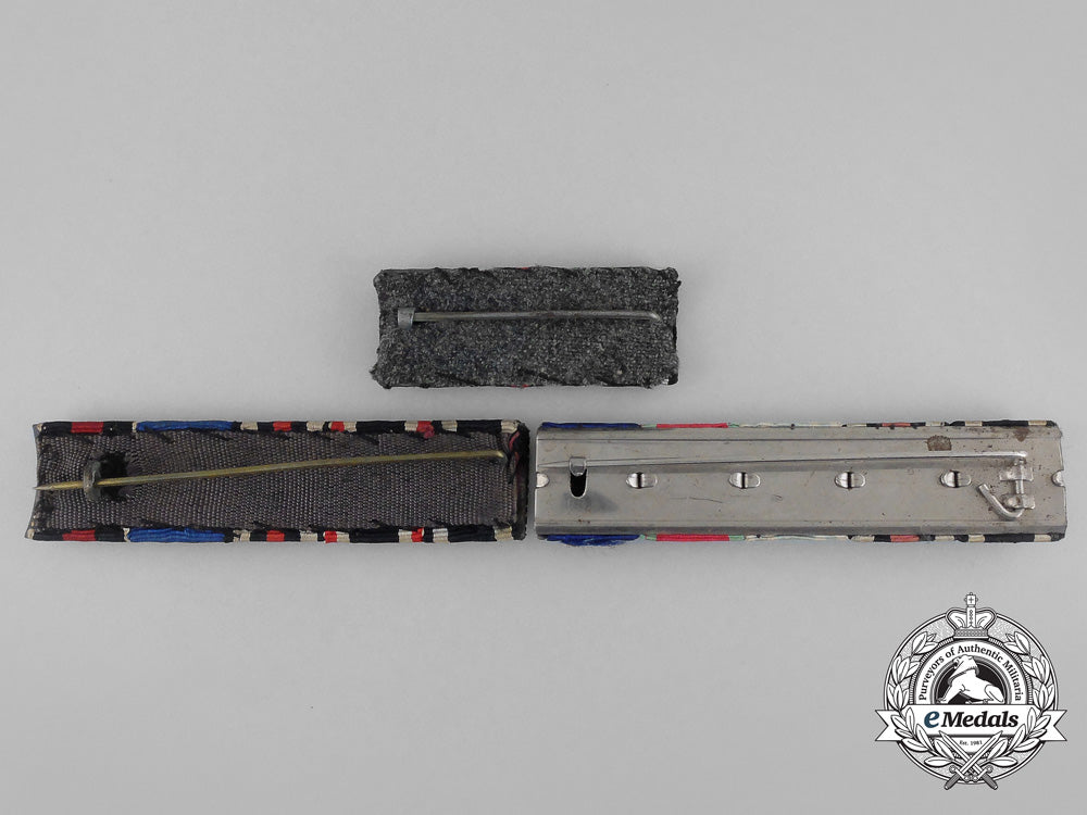 three_first_and_second_war_german_faithful_service_ribbon_bars_bb_1826