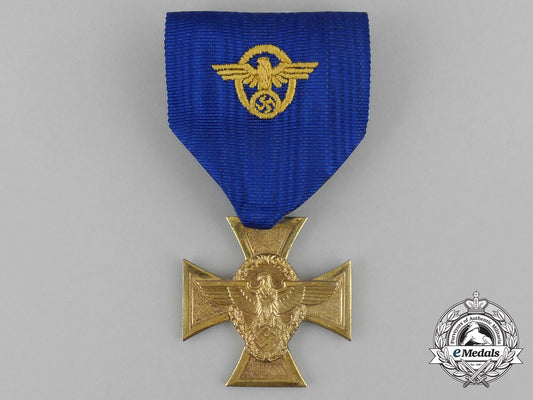 a_mint_german_police25-_year_long_service_medal_bb_2407