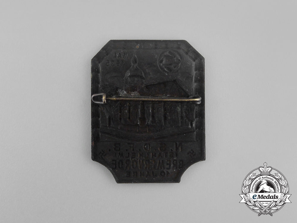 a193510-_year_anniversary_of“_der_stahlhelm”_in_bremervörde_badge_bb_3029