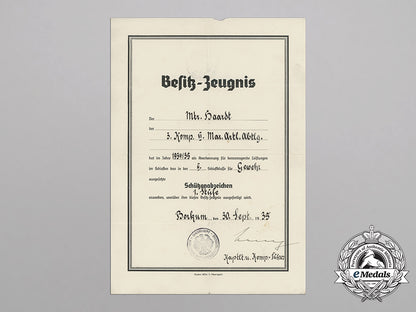 a1934_kriegsmarine_marksmanship_certificate_to_matrose_haardt_bb_4035