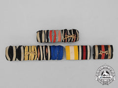 Four First War German Medal Ribbon Bars