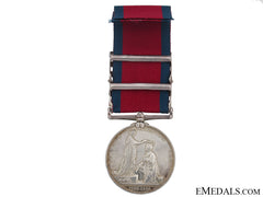 Military General Service Medal, Private Charles Gunter, 1St Line Battalion, King's German Legion