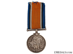 The British War Medal Of Lt. Comm. R.v. Southwell