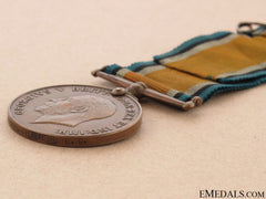 Wwi British War Medal, 1914-1920 - Bronze Issue