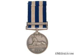 An Egypt Medal 1882-89 To The “The Broken Wheel”
