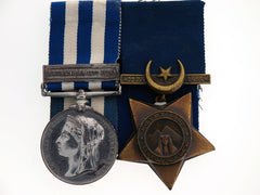 Pair, Egypt And Sudan Medal 1882-89,