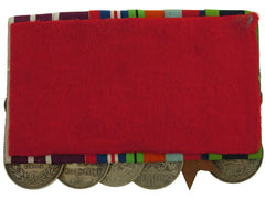India And Long Service R.a. Medal Group