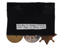 Wwi Trio - A.m. J.watts - R.f.c. & R.n.