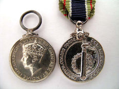 Two Miniature Medals