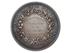 Royal Humane Society Medal, Type 2, 1844
