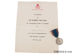 Coronation Medal 1937