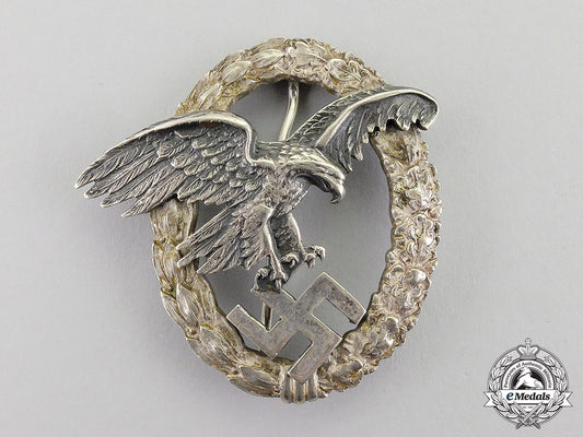 germany._a_scarce&_desirable_luftwaffe_observer's_badge,_early_version_by"_cej"(_juncker)_c17-036