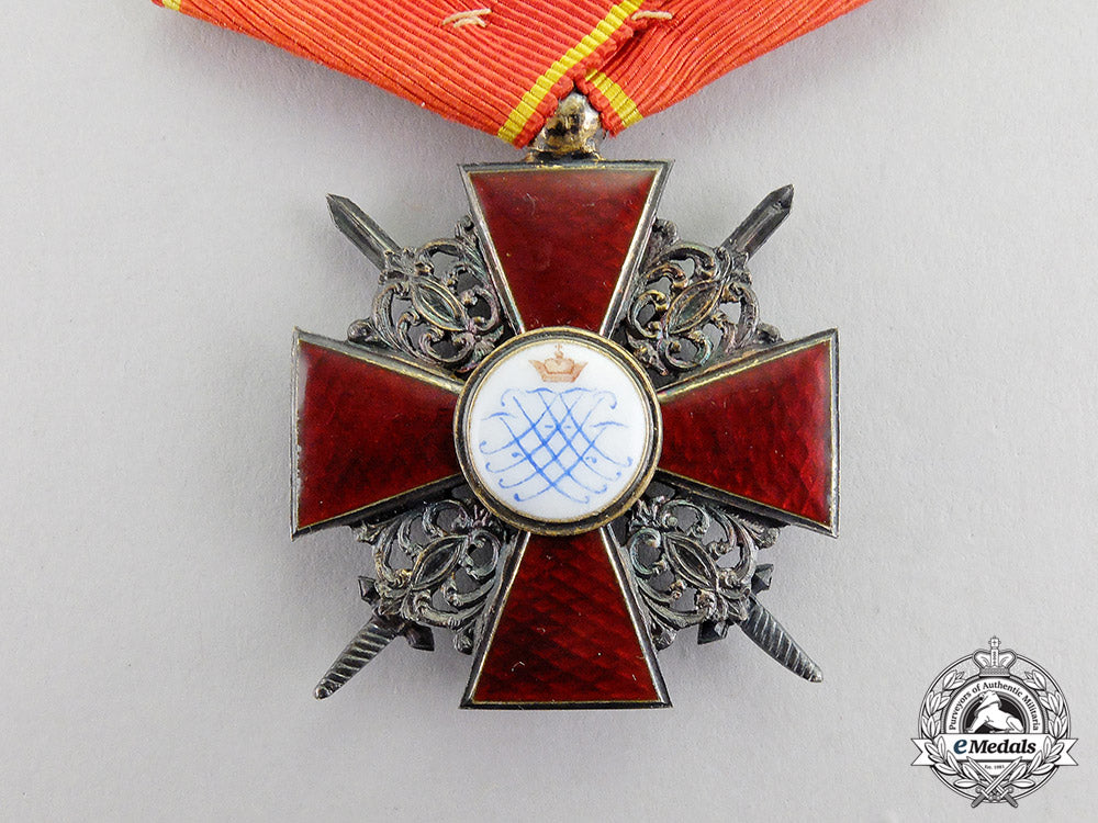 russia,_empire._an_order_of_st._anne,_military_division;"émigré"_type_french_made_c.1920_c17-366_3