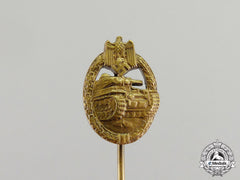 Germany. A Mint Bronze Grade Panzer Badge Miniature Stick Pin