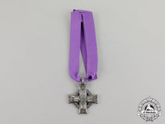 Canada. A Memorial Cross, 4Th Infantry Battalion, Vimy Ridge Wia, Passchendaele Dow