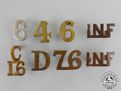 Canada. A Lot Of Eight First War Insignia