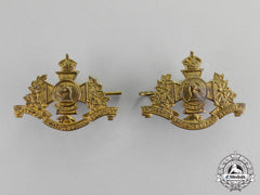 Canada. A Set Of Hastings And Prince Edward Regiment Collar Tabs