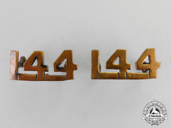 Canada. A Set Of 144Th Infantry Battalion "Winnipeg Rifles" Collar Tabs