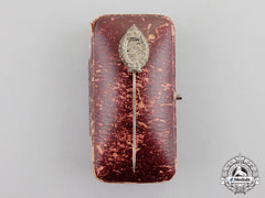 Prussia. A First War Prussian Pilot’s Badge Miniature Stick Pin In Its Case Of Issue