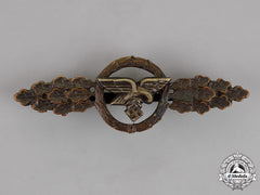 Germany. A Luftwaffe Front Flying Clasp For Transport Pilots, Bronze Grade
