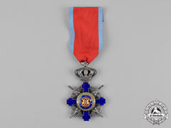 Romania, Kingdom. An Order Of The Star, Knight, Military Division, Type Ii (1932-1947)
