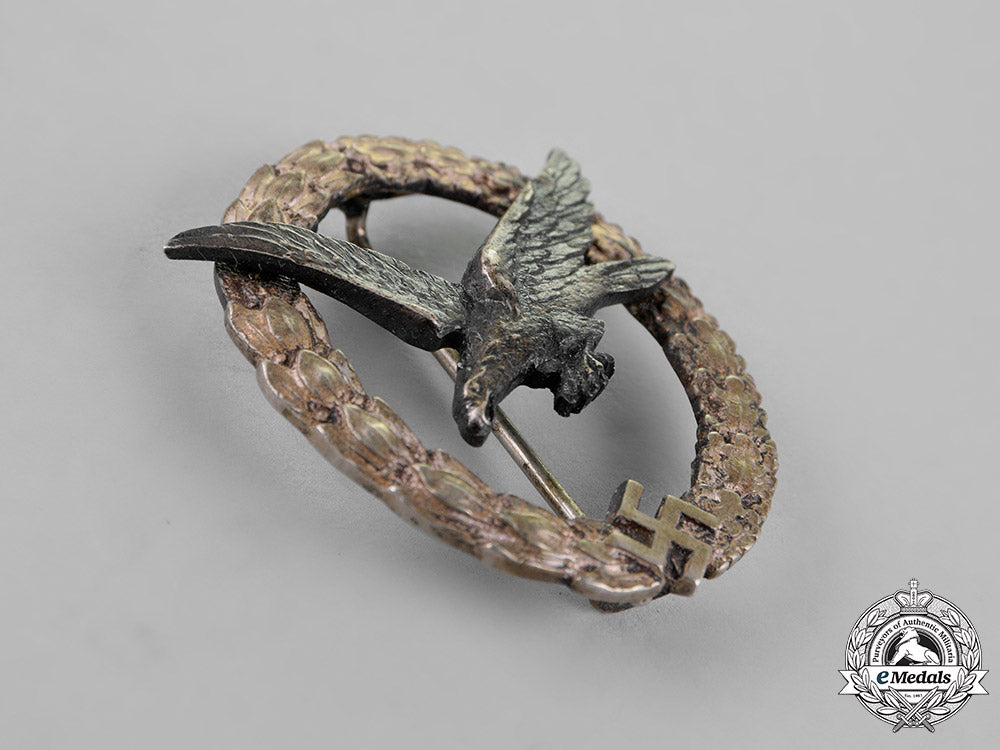 germany._a_luftwaffe_radio_operator&_a/_g_badge_by_c.e._juncker,_in"_neusilber"_c18-019109