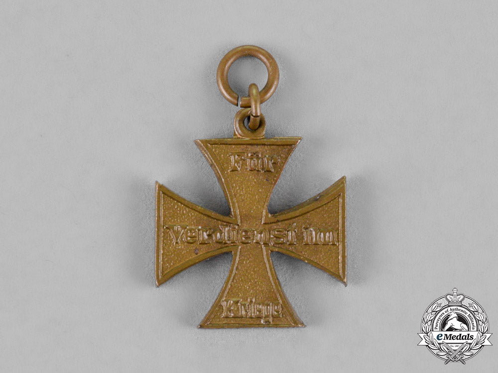 braunschweig._a_war_merit_cross,_second_class,_with_miniature_pennant_and_paper_packet_c18-019150