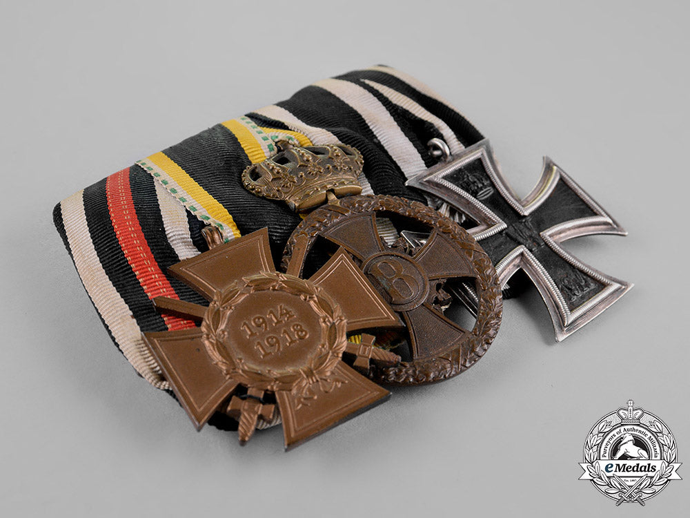 germany,_empire._a_frack_medal_bar_of_three_medals,_awards,_and_decorations_to_a_saxon_recipient_c18-019544