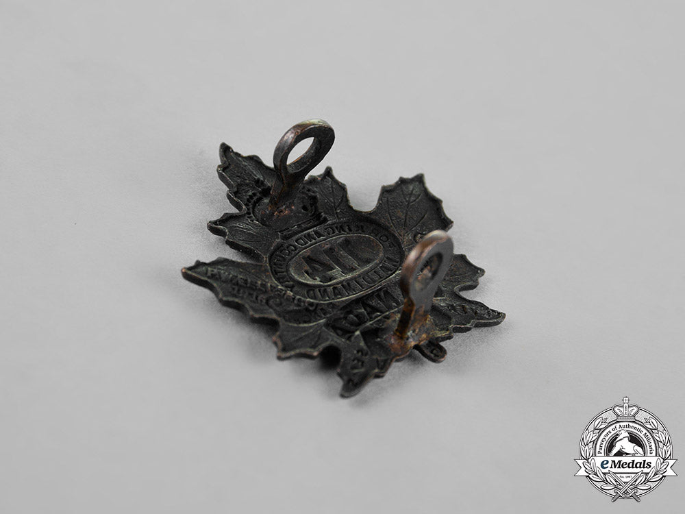 canada._a114_th_infantry_battalion"_brock's_rangers"_insignia_grouping_c18-019847