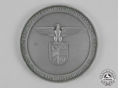 Germany. A 1940 4Th International Winter Sports Ice Hockey Tournament 3Rd Prize Medal