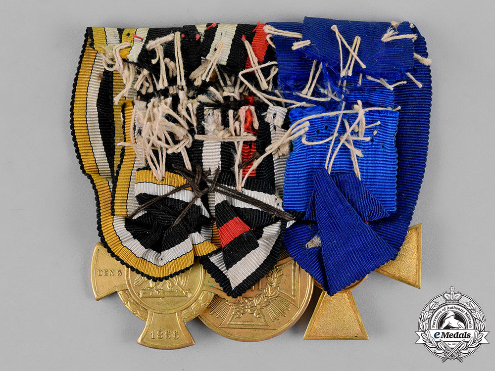 prussia,_state._a25-_year_long_service_medal_bar_with_three_awards_c18-020504
