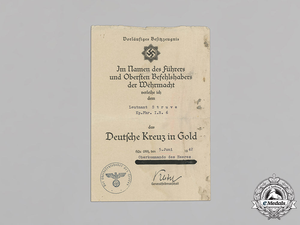 germany,_heer._an_extensive_document_collection_to_hauptmann_markus_struve(_honour_roll_clasp,_dkig)_c18-021082