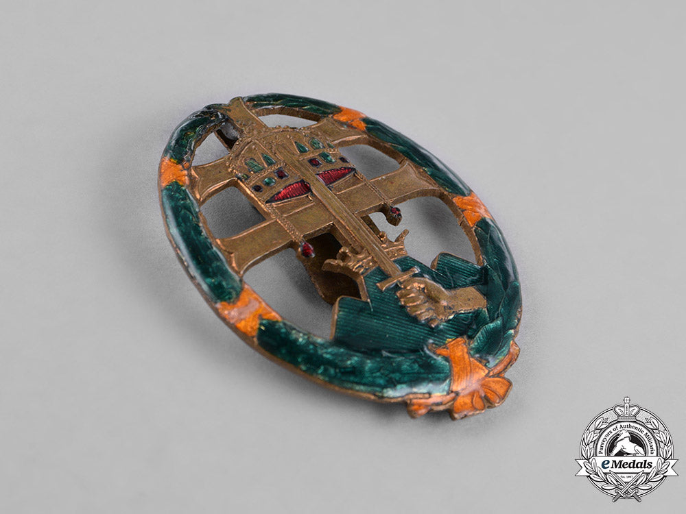 hungary,_kingdom._an_army_officer's_badge_for_combat_service_c18-023075