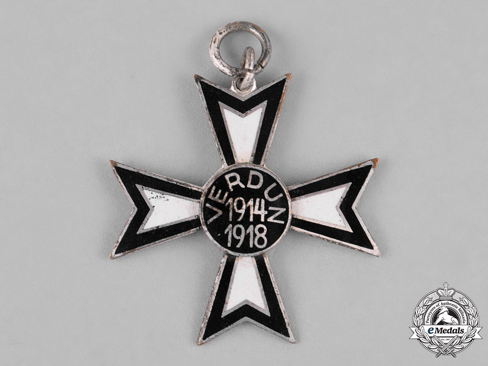 germany,_weimar_republic._a_battle_of_verdun_commemorative_cross,_by_fleck&_sohn_c18-023691