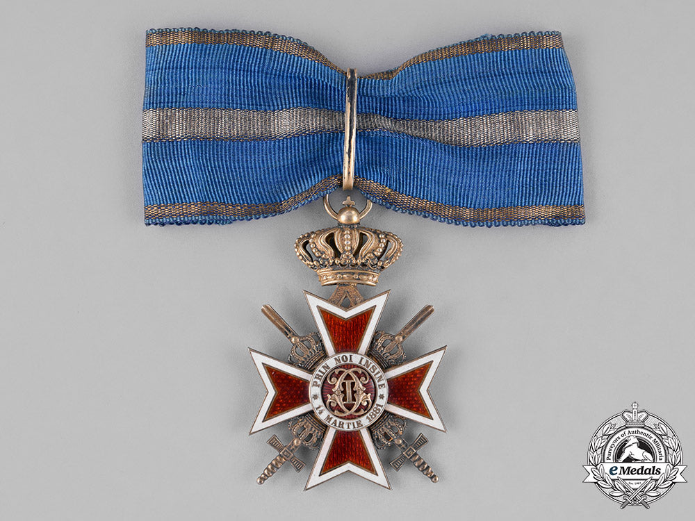 Romania Kingdom An Order Of The Crown Of Romania Commander C 1935 romania-kingdom-an-order-of-the-crown-of-romania-commander-c-1935