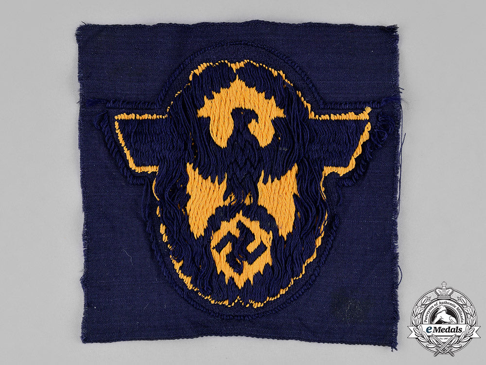 germany._a_mint&_unissued_water_protection_civil_police_sleeve_eagle_c18-023882