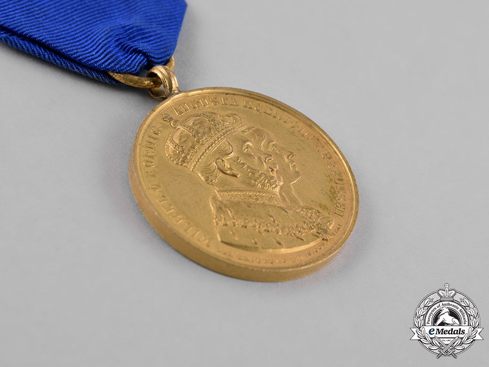 prussia,_state._a_commemorative_coronation_medal_for_wilhelm_and_augusta_c18-024628