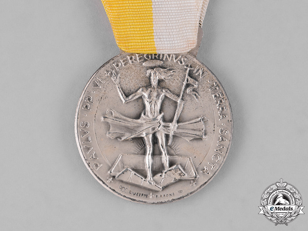 vatican._a_medal_commemorating_pope_paul_vi's_visit_to_the_holy_land1964_c18-025450