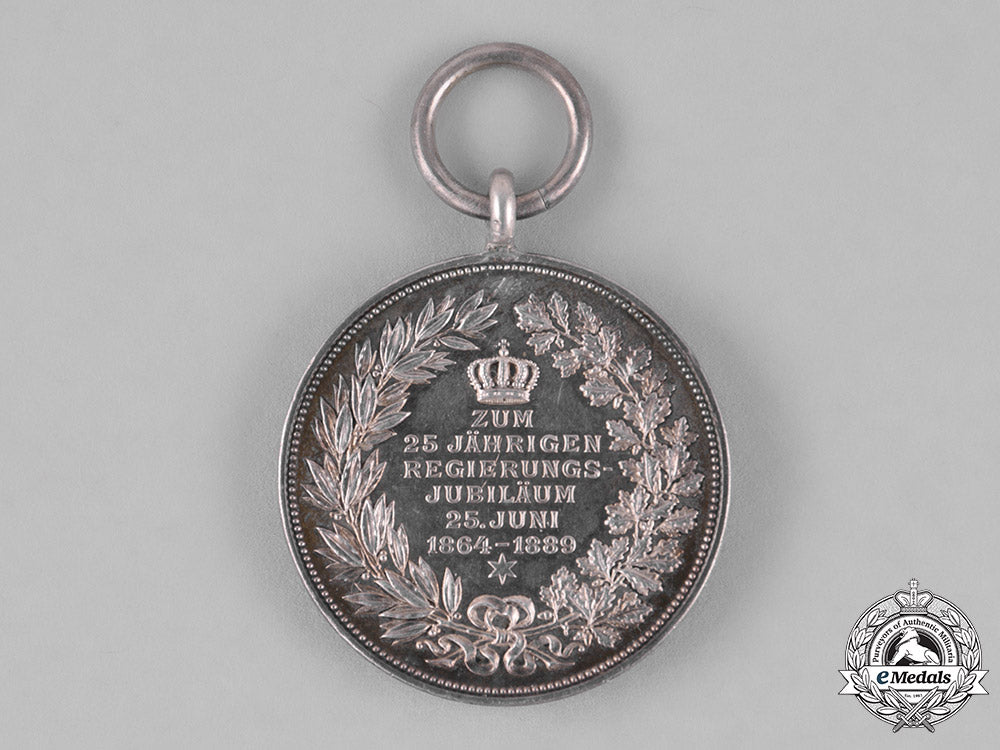 württemberg._a_silver25-_year_jubilee_medal_for_the_reign_of_king_carl_c18-026458_1_1