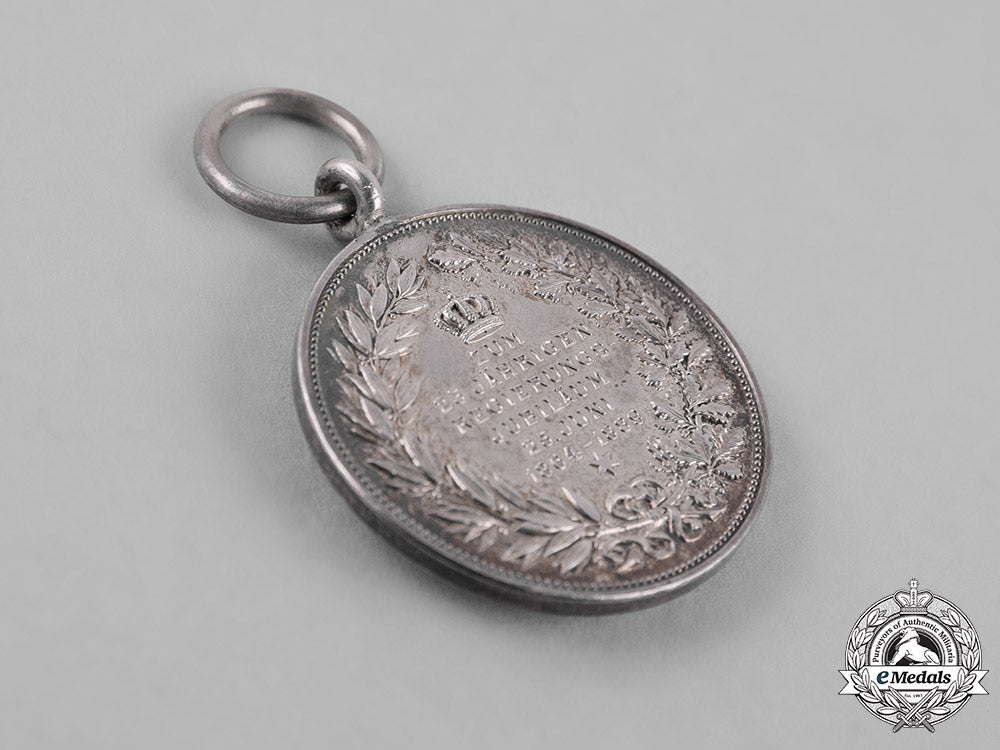 württemberg._a_silver25-_year_jubilee_medal_for_the_reign_of_king_carl_c18-026459_1_1