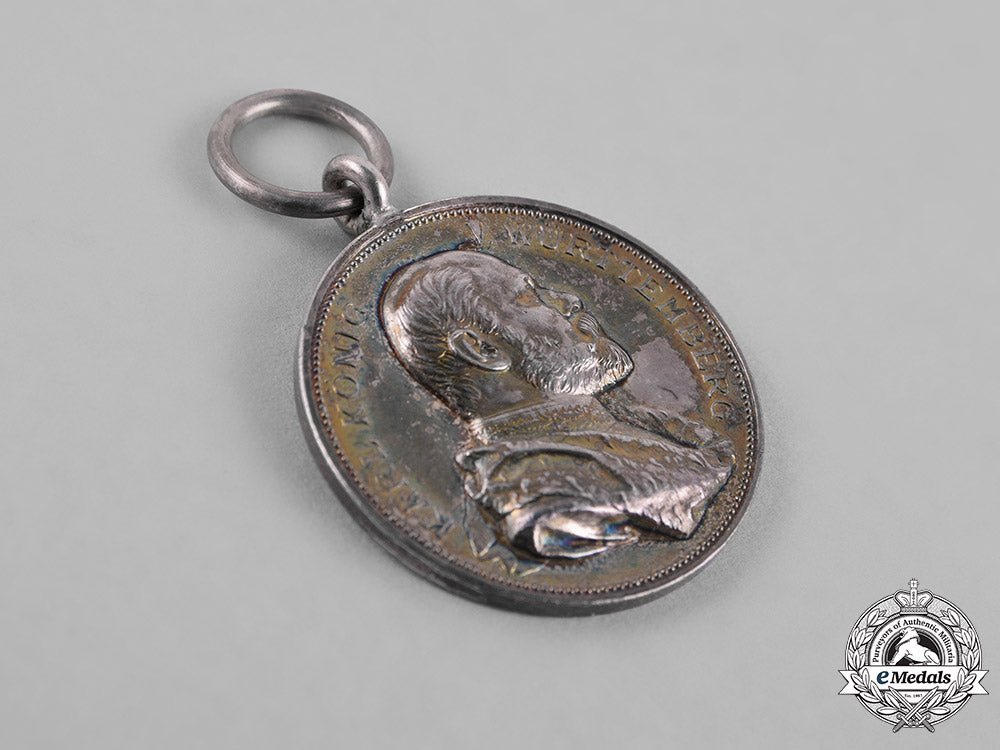 württemberg._a_silver25-_year_jubilee_medal_for_the_reign_of_king_carl_c18-026460_1_1
