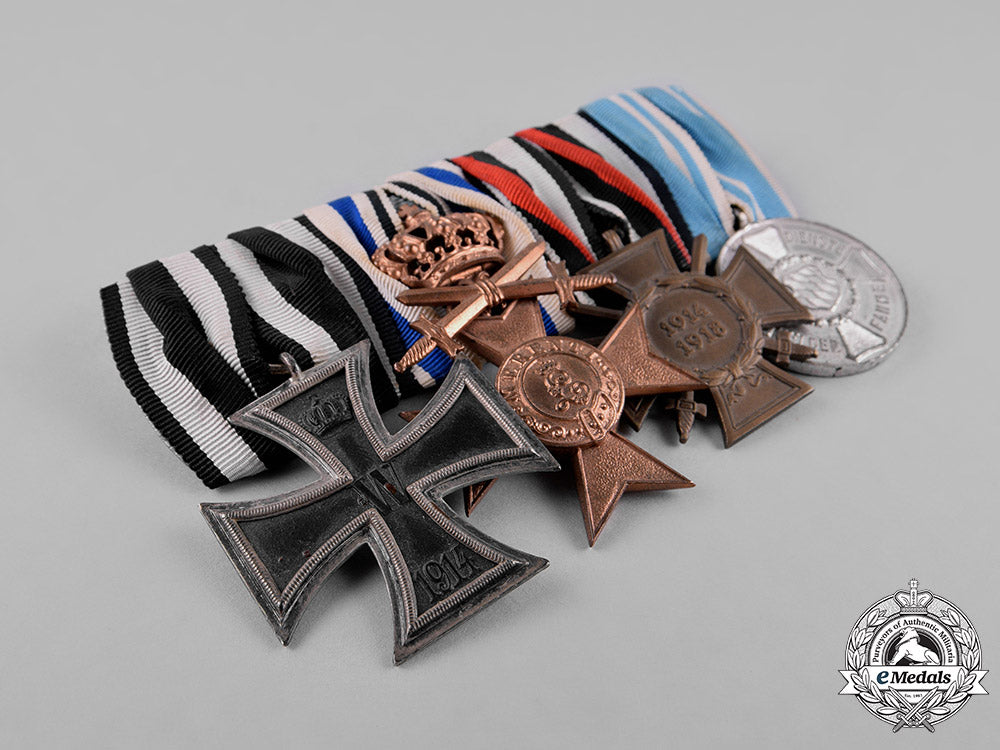 bavaria,_kingdom._a_bavarian_medal_bar_with_an_iron_cross_and_a_merit_cross_with_swords_c18-026581