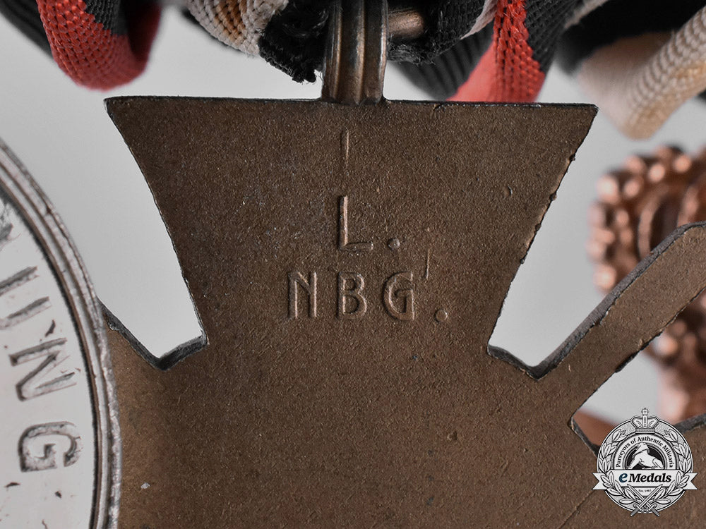 bavaria,_kingdom._a_bavarian_medal_bar_with_an_iron_cross_and_a_merit_cross_with_swords_c18-026583