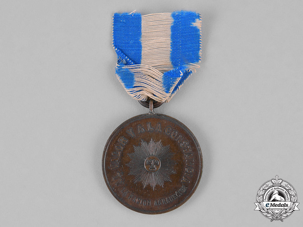 argentina._a_medal_for_allied_troops_in_operations_against_paraguay,_bronze_grade_c18-027421